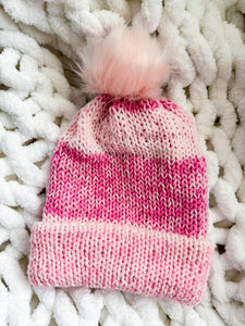 Pink Knit Hat