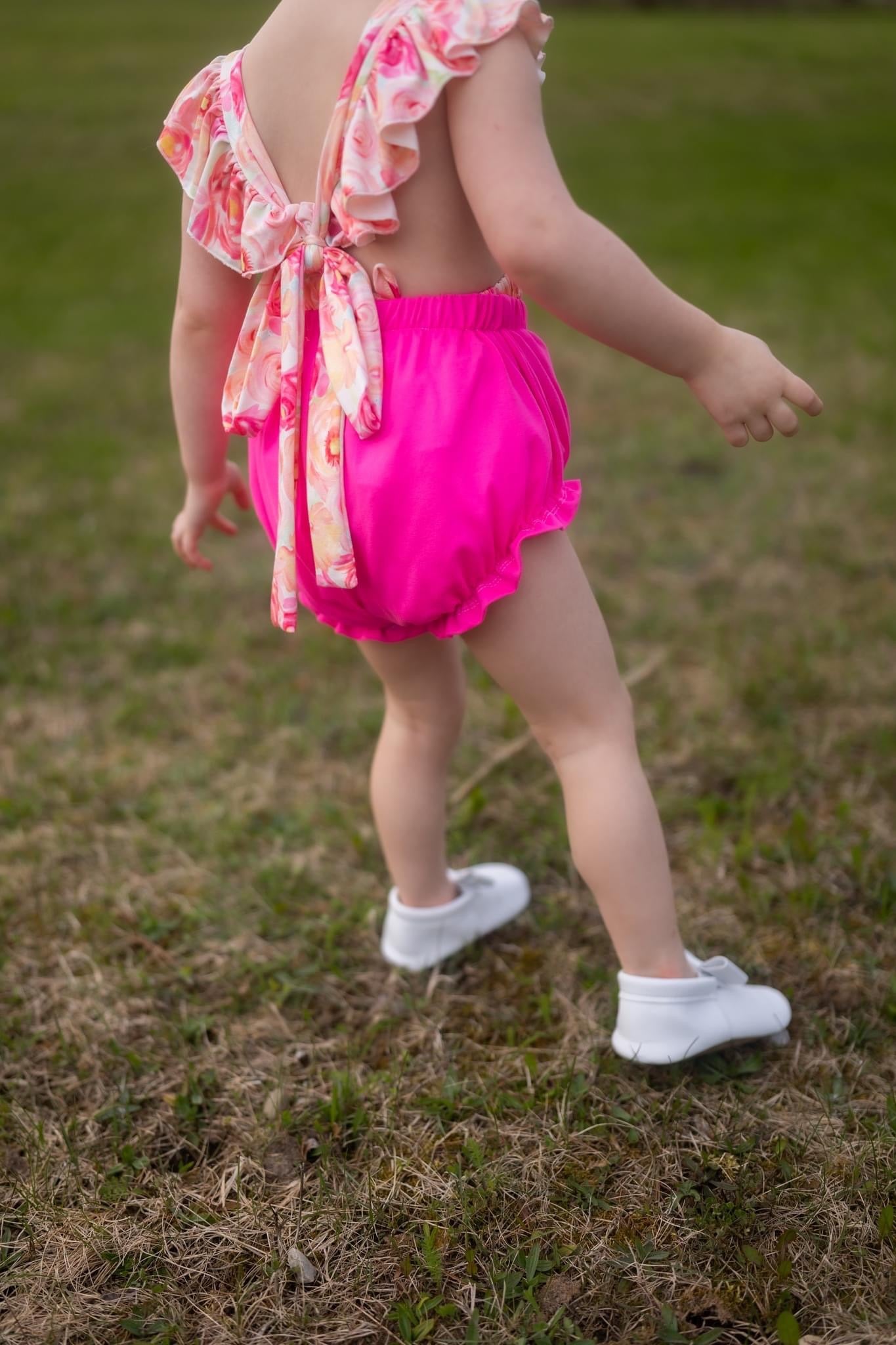 Neon Ruffle Shorties