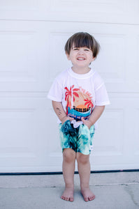 Tie Dye Pocket Shorts