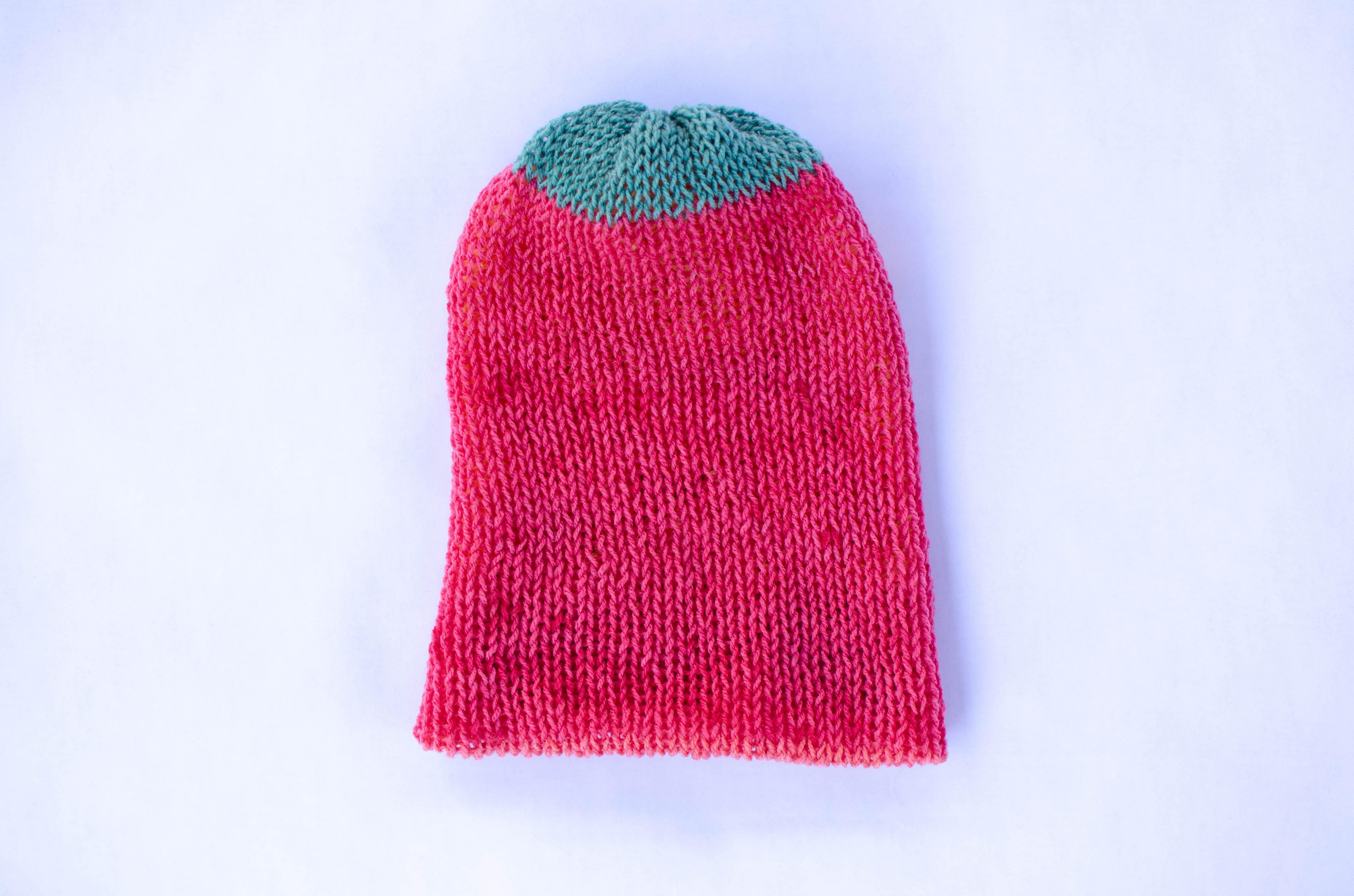 Reversible Knit Hat - Adult