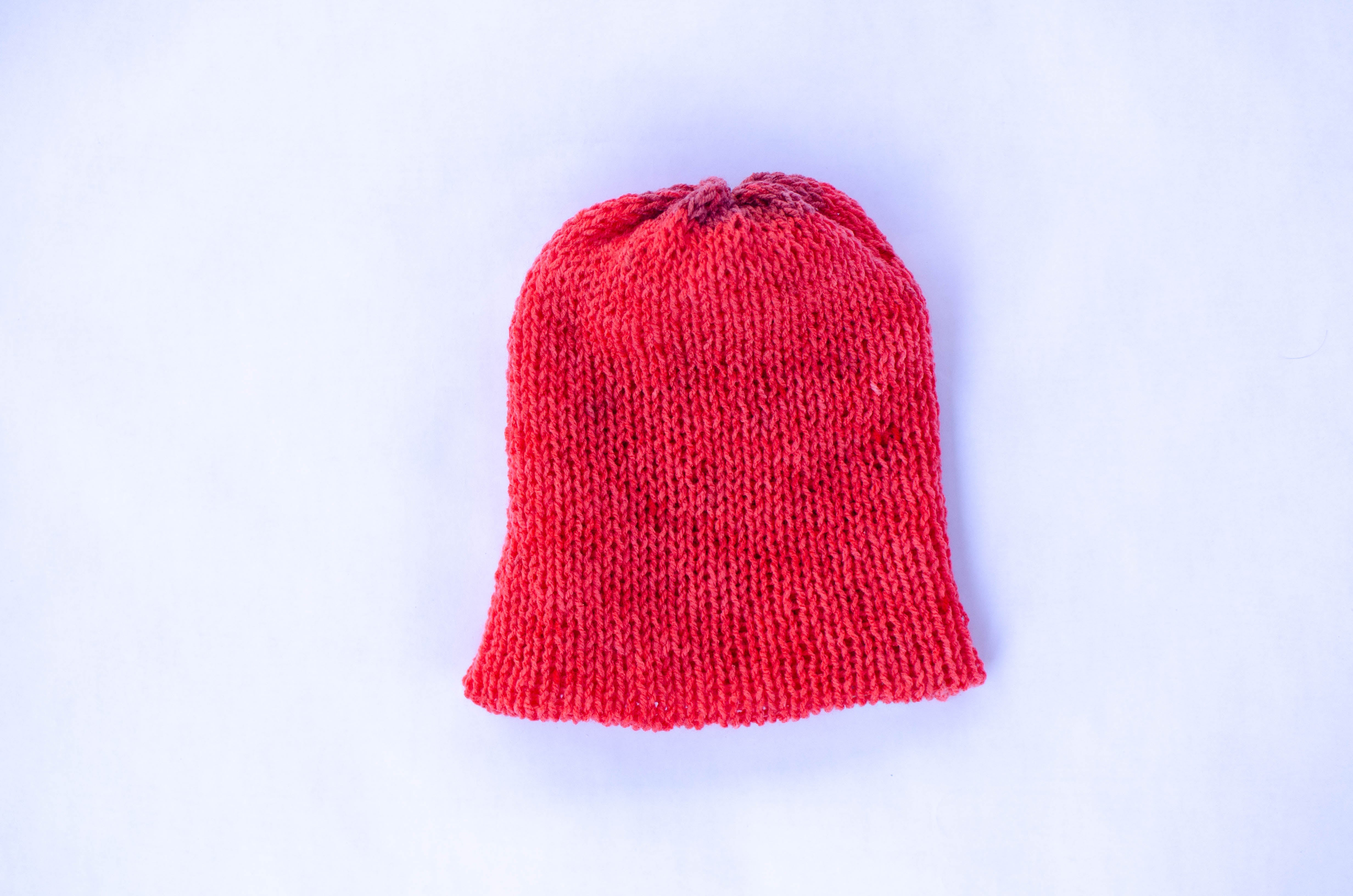 Reversible Knit Hat - 6/12 months