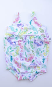 Seahorses Napa Romper