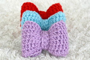 Large Crochet Bow Headband