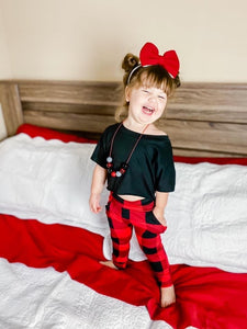 Buffalo Plaid Pocket Leggings