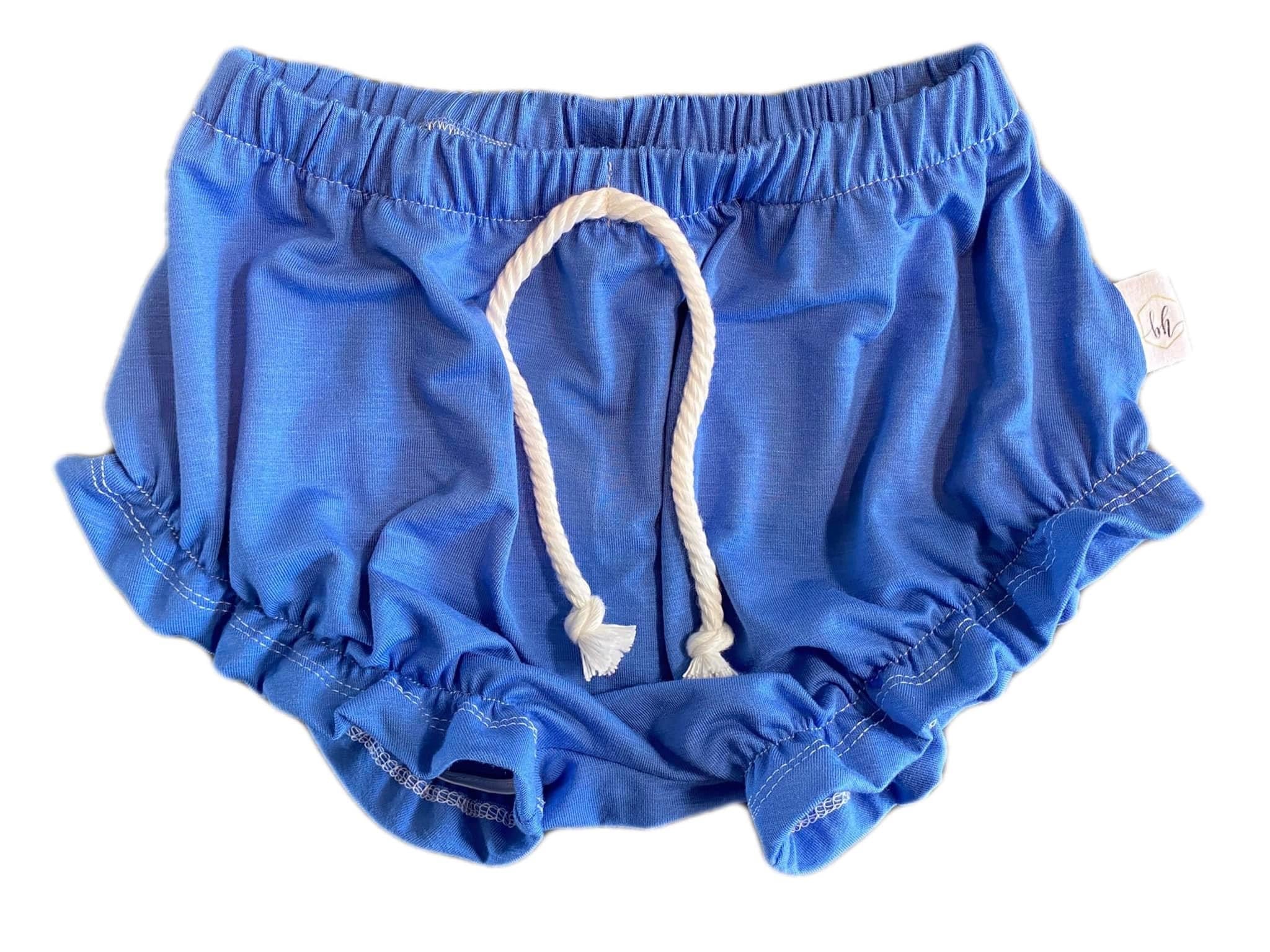 Blue Ruffle Shorties