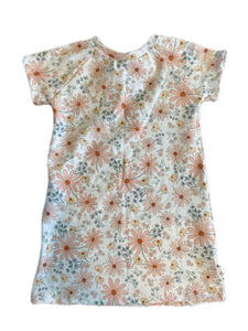 In The Flowers T-shirt Dress