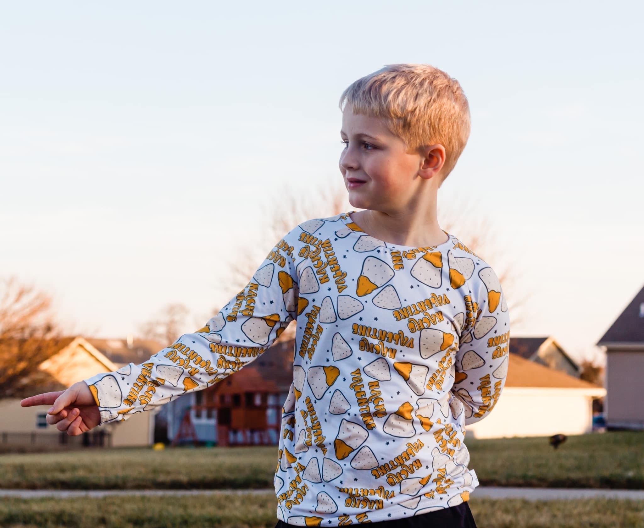 Nacho Valentine Raglan T-Shirt